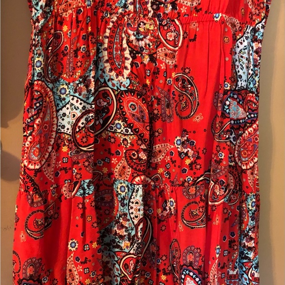 Bohemian cold shoulder dress - Picture 4 of 5